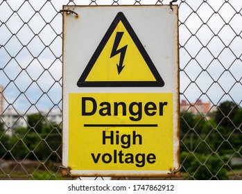 Safety Symbol Caution Risk Electric Shock Stock Photo 1747862912 ...