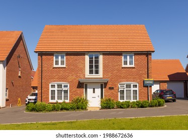 Saffron Walden, Essex. UK. June 8th 2021. Detached New Build Home.