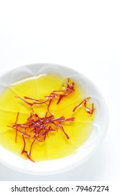 Saffron In Water, Prepare For Cooking