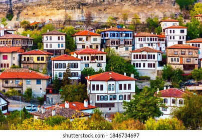 SAFRANBOLU, TURKEY. Traditional Ottoman Houses in Safranbolu. Safranbolu is district of Karabuk Province in the Black Sea region of Turkey. City in UNESCO World Heritage Site.