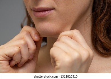 Sagging Skin Under The Chin After A Rapid Loss Of Body Wheight