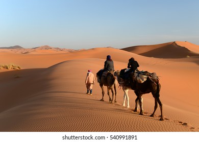 Sahara Desert In Morocco, Africa