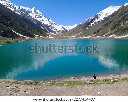 Saiful Muluk is a mountainous lake located at the northern end of the Kaghan Valley, near the town of Naran in the Saiful Muluk National Park. At an elevation of 3,224 m above sea level, the lake is l