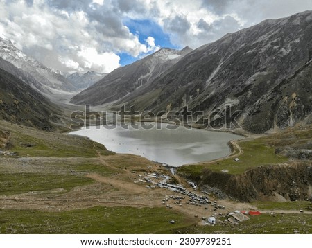 Saiful Muluk is a mountainous lake located at the northern end of the Kaghan Valley, near the town of Naran in the Saiful Muluk National Park. 