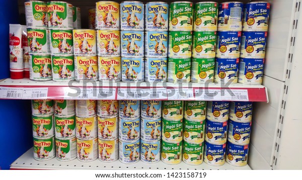 Saigonvietnam1 May 19 Rows Cans Condensed Stock Photo Edit Now