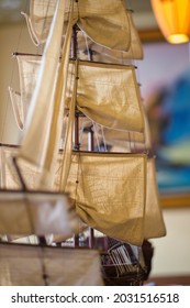 Sail Boat Pirate Ship Model