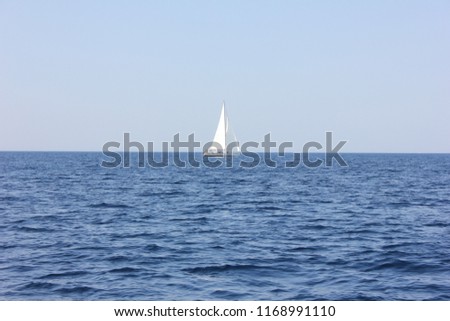 Similar – Image, Stock Photo sail away with me