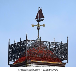 Sail Boat Weathervane Vineyard Haven Martha's Vineyard Massachusetts