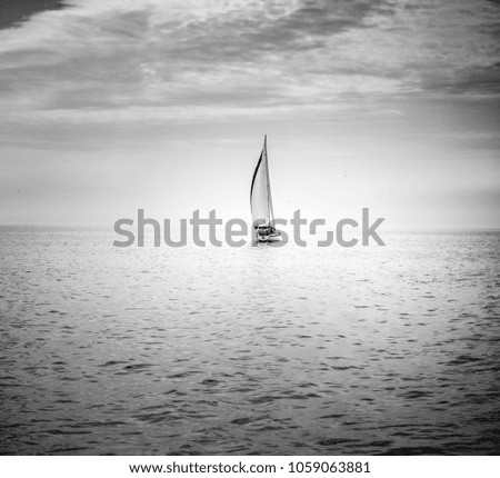 Similar – Image, Stock Photo dark Sail Lifestyle