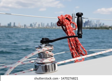 jib winch sailboat