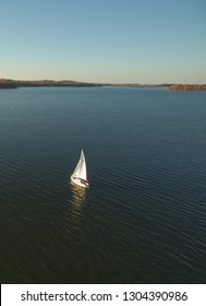 Sailboat On Percy Priest Lake