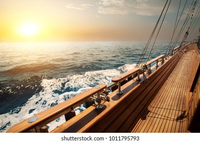 Sailboat In Red Sea 