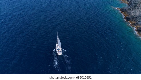 Sailboat At Sea