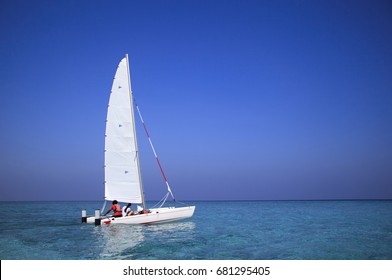 small sailboat sails