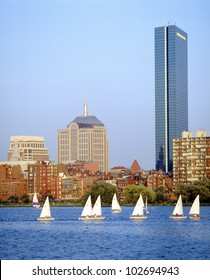 Sailing, Charles River, Boston, Massachusetts