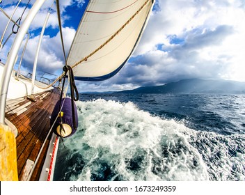 Sailing To Elba Island Italy