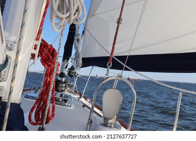 Sailing With Friends On The Chesapeake, Bay. 