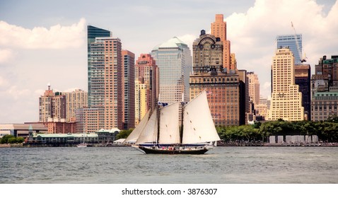 Sailing Lower Manhattan