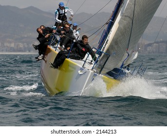 Sailing in the mediterranean sea. 10.11.06 08