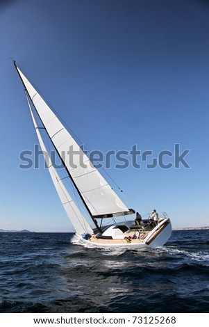 Sailing on Adriatic See