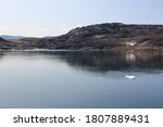 Sailing on Frobisher Bay, Nunavut, Canada.