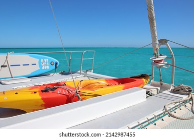 Sailing on Ningaloo Reef near the town of Exmouth in Western Australia.
