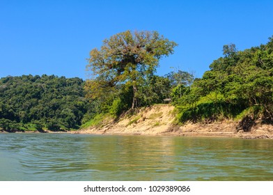 Sailing On Usumacinta River, Chiapas, Mexico