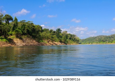 Sailing On Usumacinta River, Chiapas, Mexico