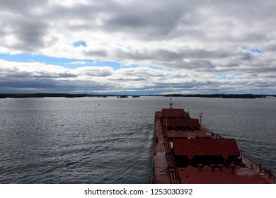 sailing in the river