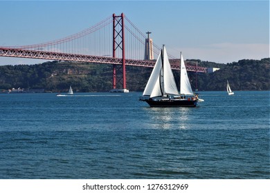 sailing in the river