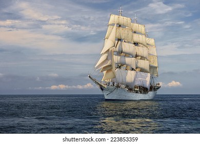 Sailing Ship.  Series Of Ships And Yachts