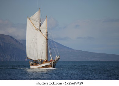 Sailing Vessel under way sailing - Powered by Shutterstock