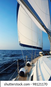 Sailing with wind - Shutterstock ID 98121170