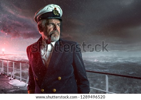 Sailor in a storm