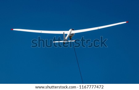 Similar – Image, Stock Photo So close to heaven Blue