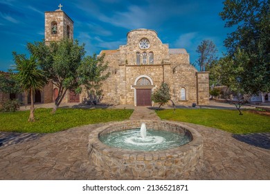 Saint Barnabas Church View In Cyprus