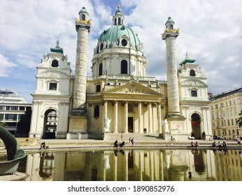 Saint Charles Borromeo Church In Vienna