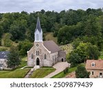 Saint Donatus Roman Catholic church near Bellevue, Iowa