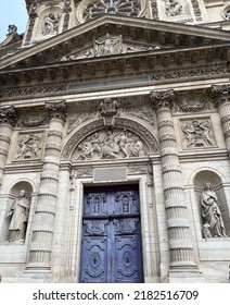 Saint Etienne Du Mont Church In Paris France Europe