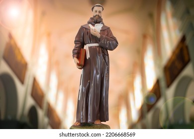 Saint Francis of Assisi of the Catholic Church - St Francis - Shutterstock ID 2206668569
