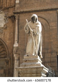 Saint Francis Of Paola, O.M. (or Saint Francis The Fire Handler  Was An Italian Mendicant Friar And The Founder Of The Roman Catholic Order Of Minims. Patron Saint Of Calabria; Boatmen And Mariners