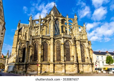 Saint Gatien's Cathedral In Tours - France