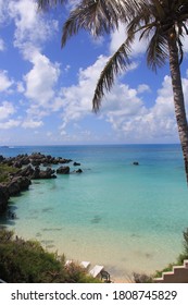 Saint George, Bermuda / Bermuda - October 18 2019: The Beach At Gate Fort Saint George Bermuda