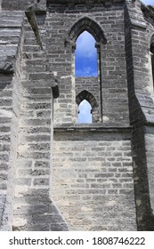 Saint George, Bermuda / Bermuda - October 18 2019: Church Ruins In Saint George Bermuda