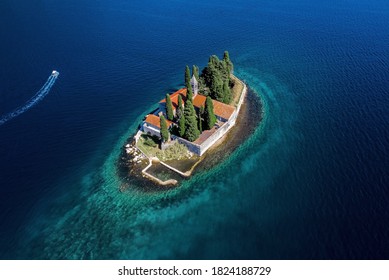 Saint George Island in Montenegro