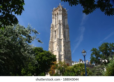 Saint Jacques Tower In Paris