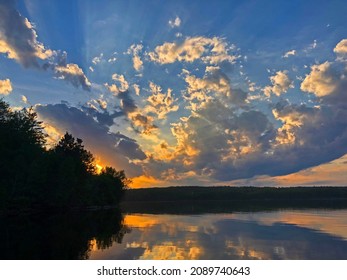 Saint John River Sunset Big Sky