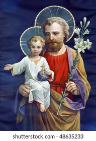 Saint Joseph With Child Jesus