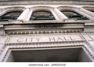 Saint Joseph, Missouri / USA - 4/1/2020: City Hall Building