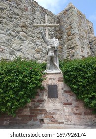 Saint Junipero Serra Statue At San Juan Capistrano Mission